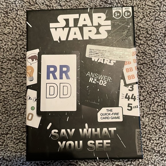 Star Wars Say What You See Card Game - Picture 6 of 7